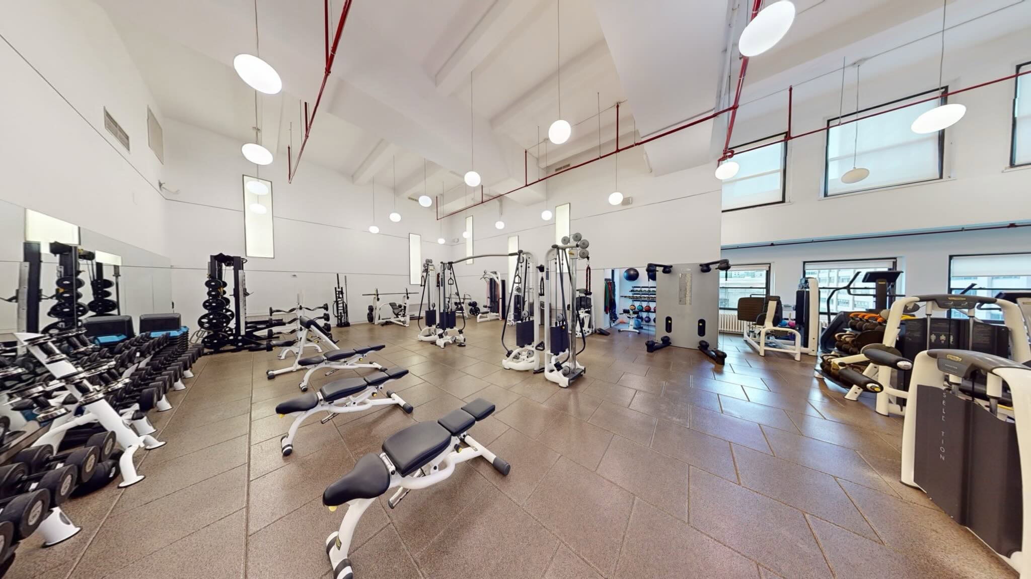 Interior of our private training gym